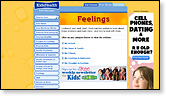 Kids Health Website-"Feelings"